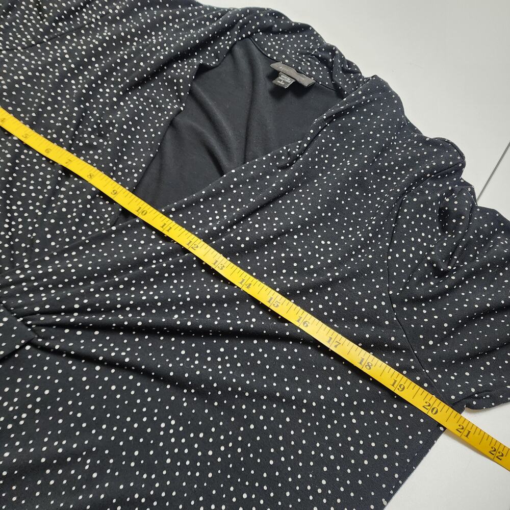 J Jill Wearever Collection Womens‎ Polka Dot Long Sleeve Dress Size L Petite - Picture 9 of 11